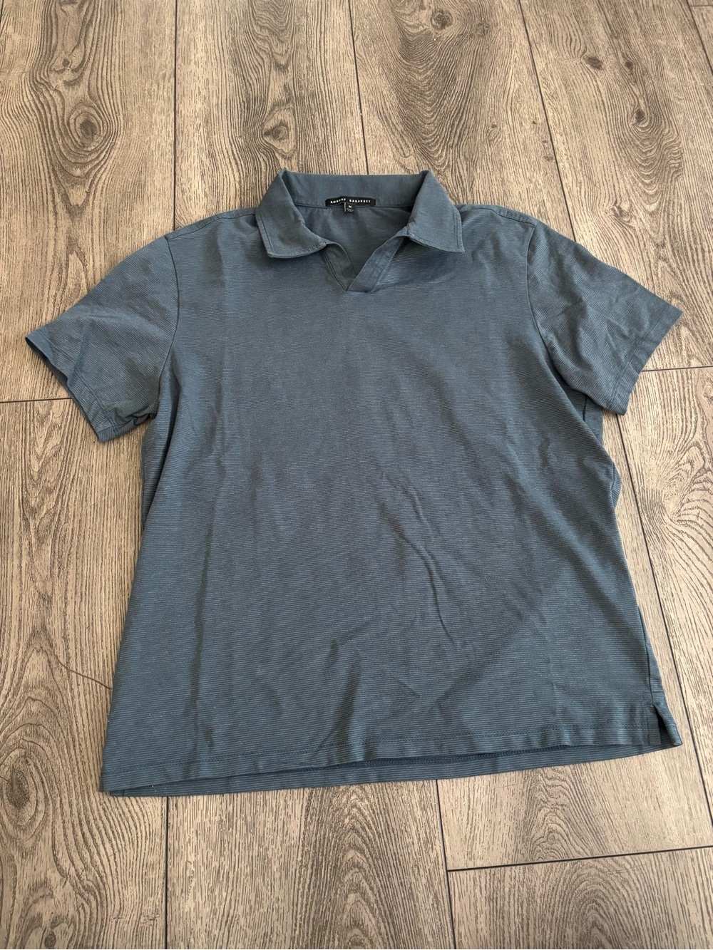 Robert Barakett Men's Short Sleeve Polo Shirt - Blue